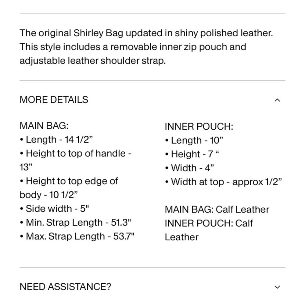 STAUD Black Handbag with Pouch - Picture 4 of 5